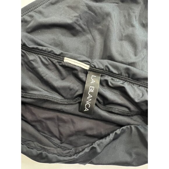 Island Goddess Cinch Back High Waist Bottom - Black - Picture 5 of 5